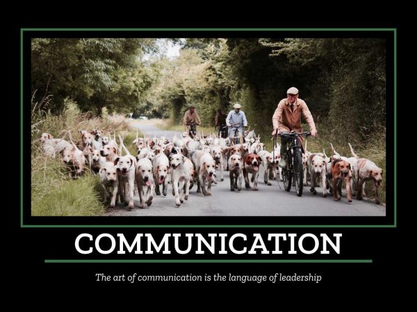 Communication Inspirational Pet Poster