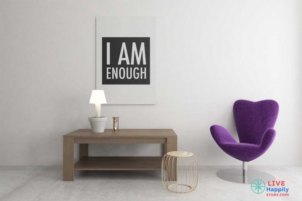 wall-art-i-am-enough-motivational-poster