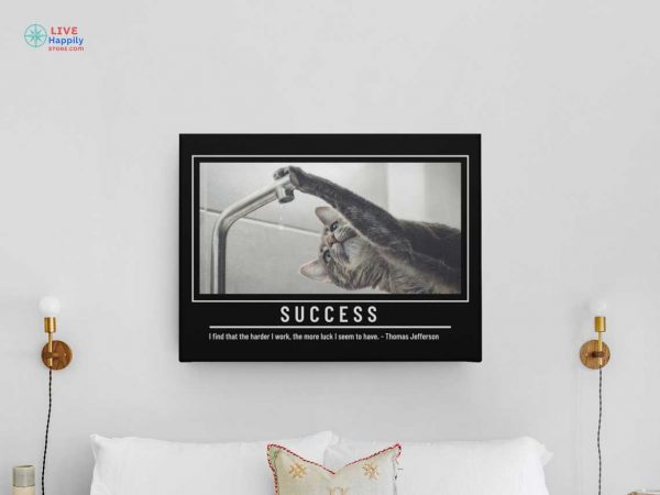 Success Inspirational Pet Poster